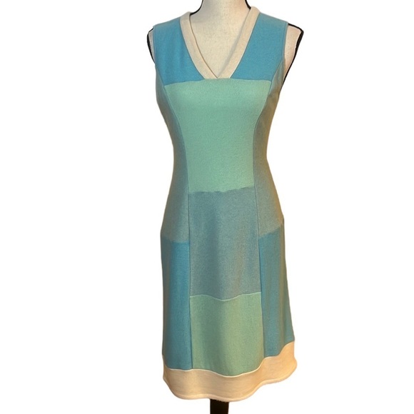 Ekologic Dresses & Skirts - NWT Ekologic Handmade Color Block 100% Recycled Cashmere Dress Sz-M